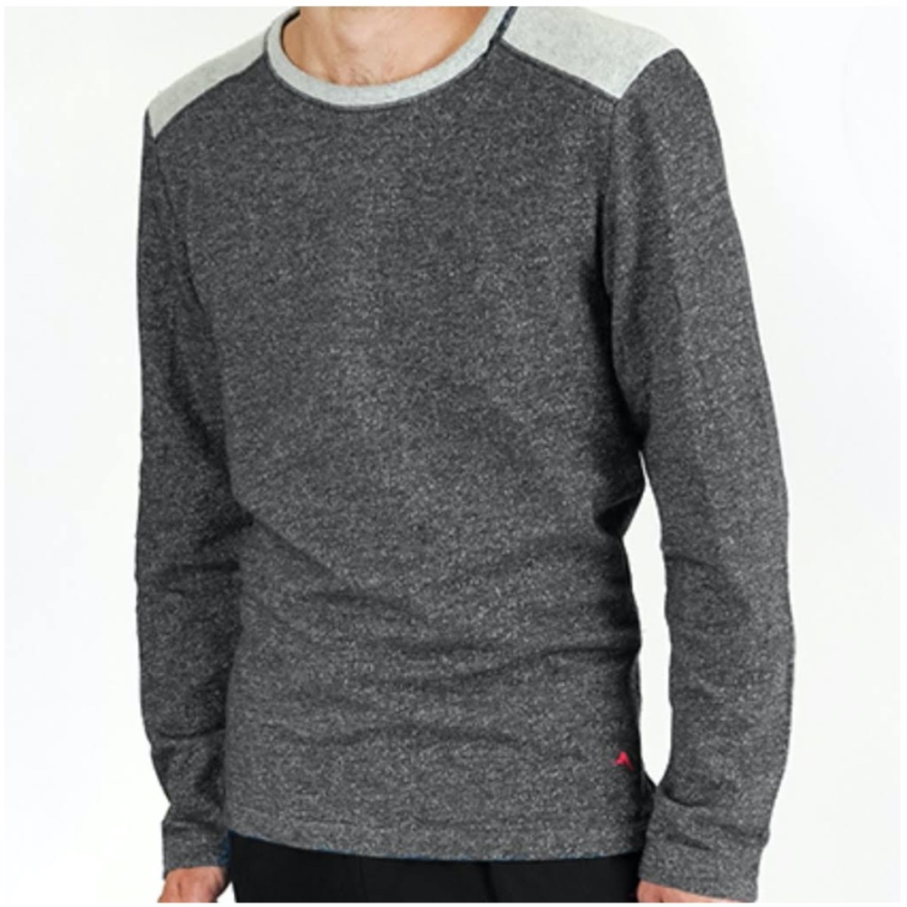 Tommy Bahama Men's Gray Soft Fleece Pullover